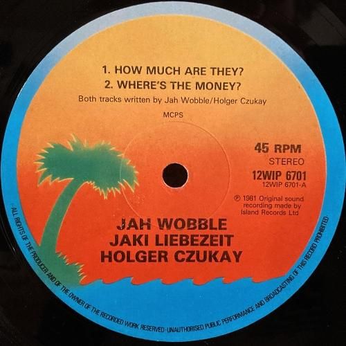 HOLGER CZUKAY / HOW MUCH ARE THEY? [7inch - ]：NEW WAVE