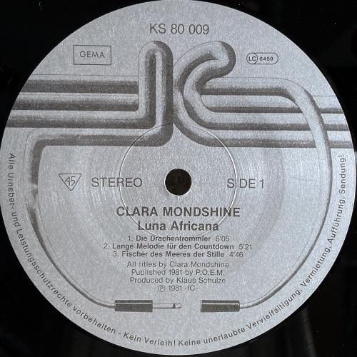 Clara Mondshine / Luna Africana - silencia music store