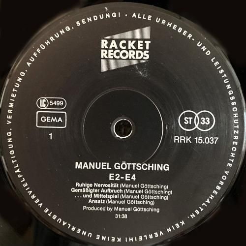 洋楽 manuel gotching / E2-E4 Manuel Gottsching - E2-E4 - 2016: Amazon.nl: CDs & Vinyl