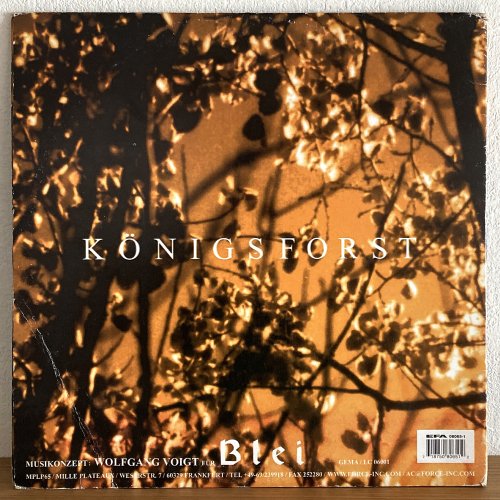 Gas / Konigsforst (2LP) - silencia music store