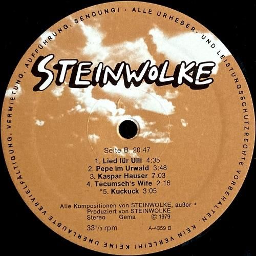Steinwolke / Steinwolke (LP) - silencia music store
