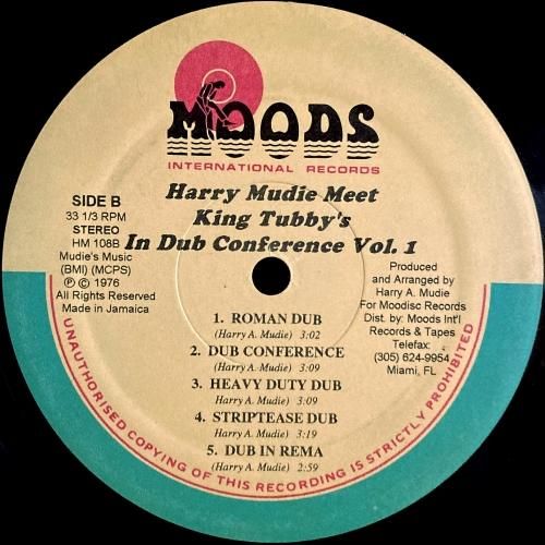 【廃盤】Harry Mudie Meet King Tubby's（未開封） 廃盤】Harry Mudie Meet King Tubby's（未開封）