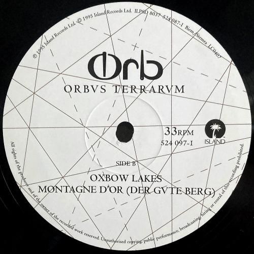 Orb - Orbus Terrarum 2LP レコード 1995年 Orb / Orbus Terrarum (2LP) - silencia music store
