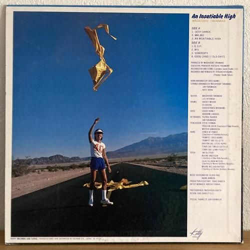 高中正義 Masayoshi Takanaka / An Insatiable High (LP