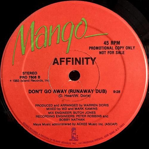 Affinity / Don't Go Away (12