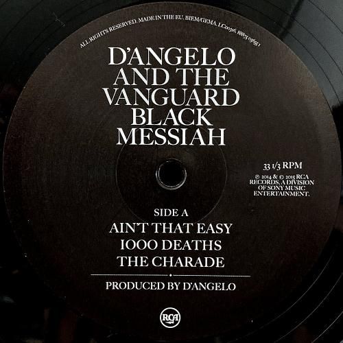 D'Angelo and The Vanguard / Black Messiah (2LP) - silencia music store