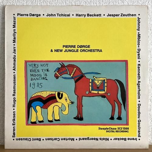 <img class='new_mark_img1' src='https://img.shop-pro.jp/img/new/icons6.gif' style='border:none;display:inline;margin:0px;padding:0px;width:auto;' />Pierre Dorge & New Jungle Orchestra / Even The Moon Is Dancing (LP)