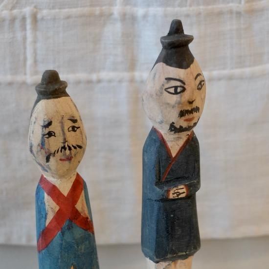 韓国の木人（もぎん）・木偶 商人のおじさんたち - imasoracoffee