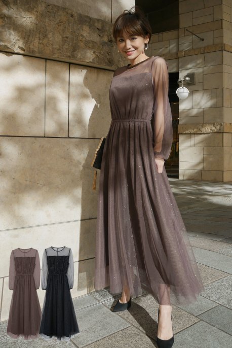 予約商品】milano lame day dress - Myshawty公式ドレス通販サイト