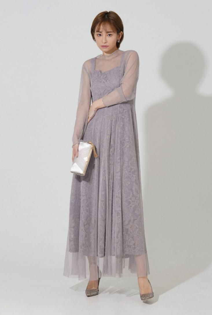 40%off】sofia lame day dress - Myshawty公式ドレス通販サイト