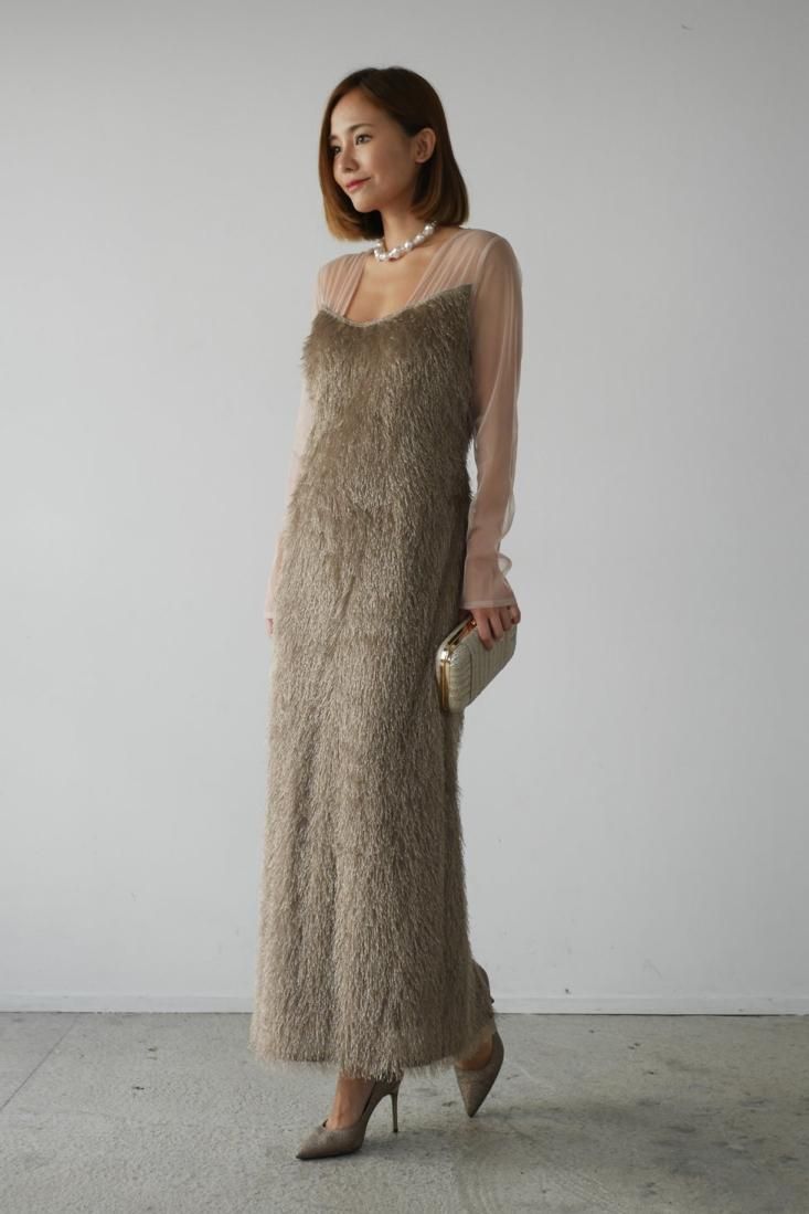 glitter shaggy dress - Myshawty公式ドレス通販サイト glitter shaggy dress - Myshawty公式ドレス通販サイト