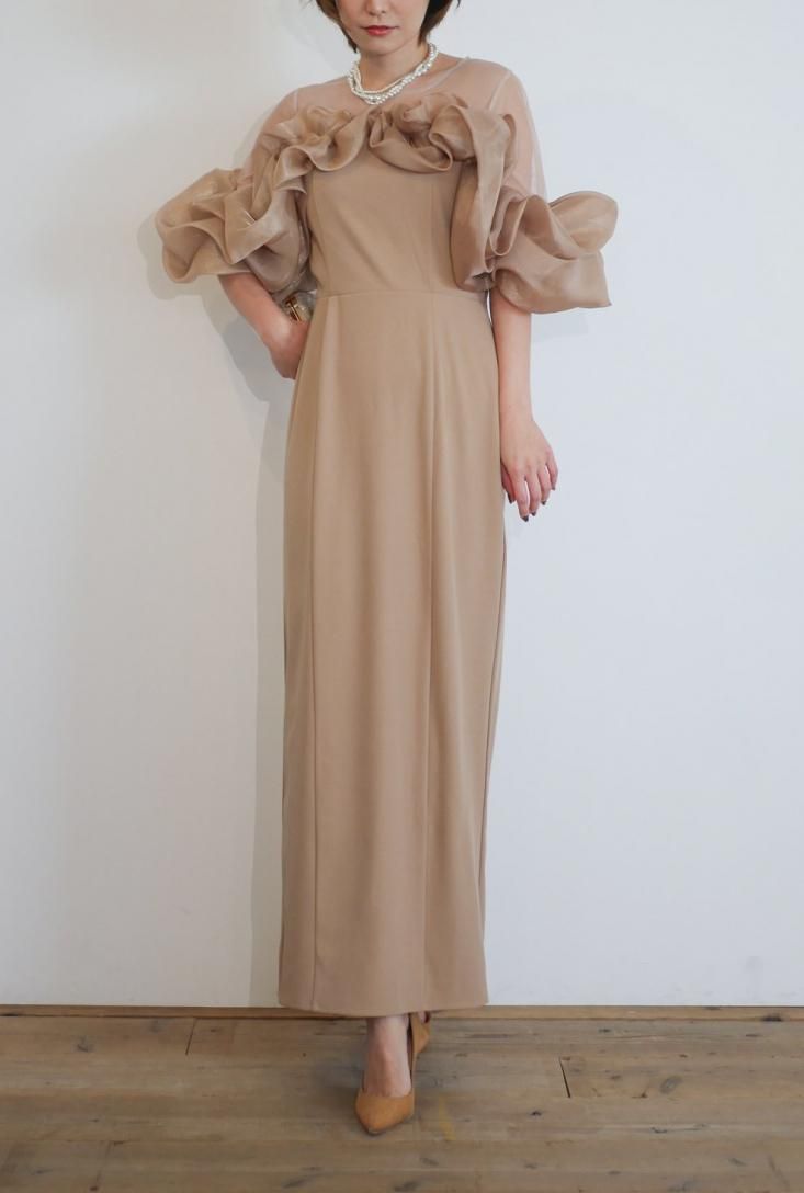 volume raffle dress - Myshawty公式ドレス通販サイト volume raffle dress - Myshawty公式ドレス通販サイト