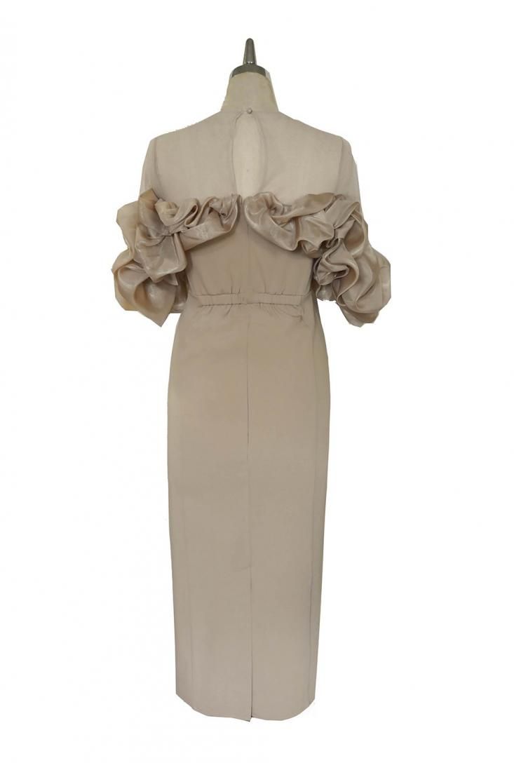一部予約商品】volume raffle dress - Myshawty公式ドレス通販サイト
