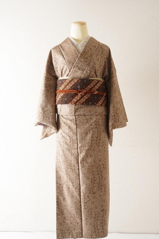 tall＞朽葉色草木染めの大島紬 - いちりん｜暮らしに寄り添う