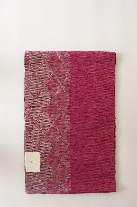 OLNͤʼ<br> hecco kago<br> ruby red  beige gray