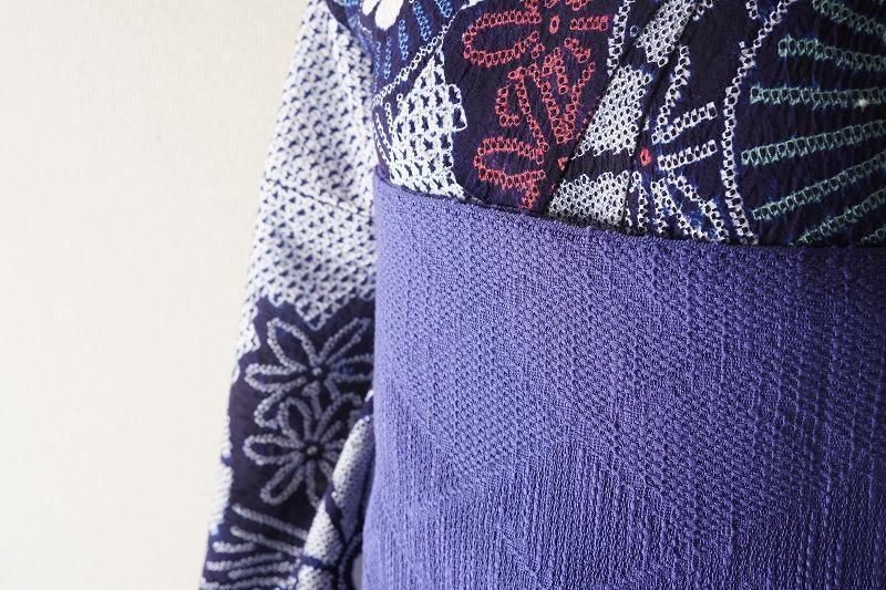 OLN大人兵児帯　soda-sui ライラック　新品未使用 OLN大人の兵児帯 hecco kago navy blue × black - いちりん