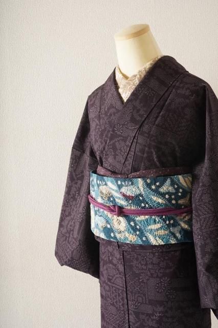 粋を纏う江戸小紋 ― 染め疋田の細やかな趣 ✧ 特選名古屋帯で格上げフルセット 通販で着物を購入するなら【都粋 - といき -】