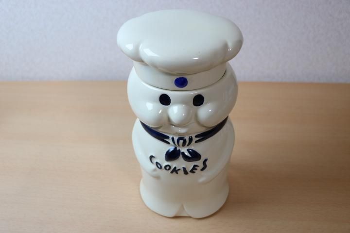 Pillsbury ドゥボーイ クッキージャー 陶器製 - アイミル USA