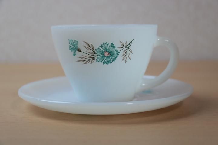 ファイヤーキング フラワーモチーフ カップ&ソーサー ボニー ファイヤーキング フラワーモチーフ カップ&ソーサー ボニー