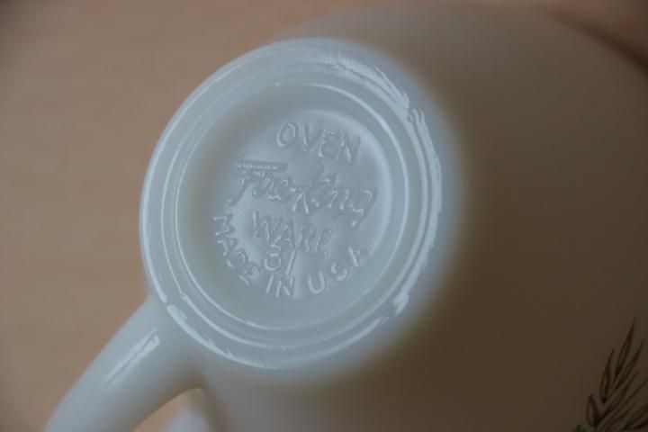 ファイヤーキング フラワーモチーフ カップ＆ソーサー ボニーブルー