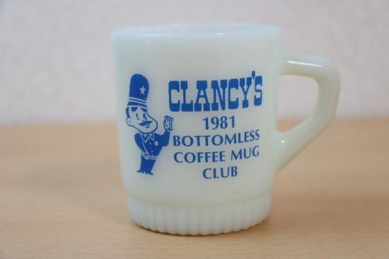 ファイヤーキング クランシーズ リブドボトムマグ 1981ブルー