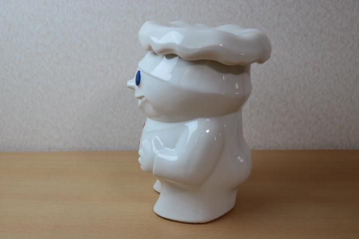 クッキージャー　ドゥボーイ Pillsbury ドゥボーイ クッキージャー 陶器製 - アイミル USA