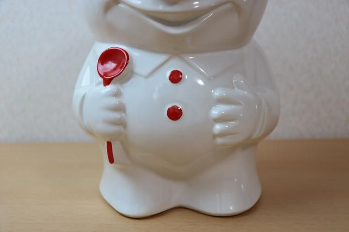 ドゥボーイ　クッキージャー　70’s レア Pillsbury ドゥボーイ クッキージャー 陶器製 - アイミル USA