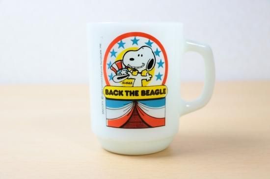 fire-king SNOOPY スヌーピー マグカッ1980'S