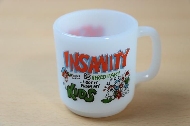 グラスベイク　マグカップ　ビンテージ グラスベイク INSANITY マグ - アイミル USAヴィンテージ