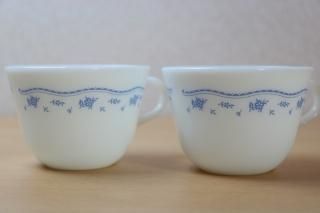 Pyrex - レトロ ターコイズブルー グラタン皿 アルコパル ミルク