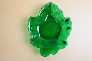 ヴィンテージ アンカーホッキング ターコイズ/ティール アールデコ ボウル - アイミルUSAヴィンテージ