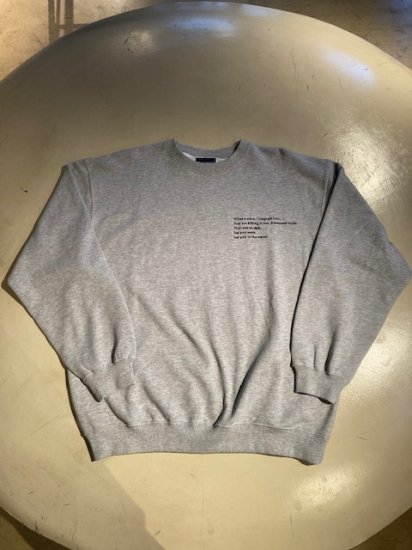 MAGIC NUMBER / WATERMAN CREW SWEAT / H.GRAY - axes surfrage