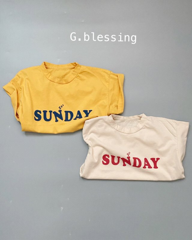 (GBR)最新作／SUNDAY-Tシャツ【お取り寄せ】