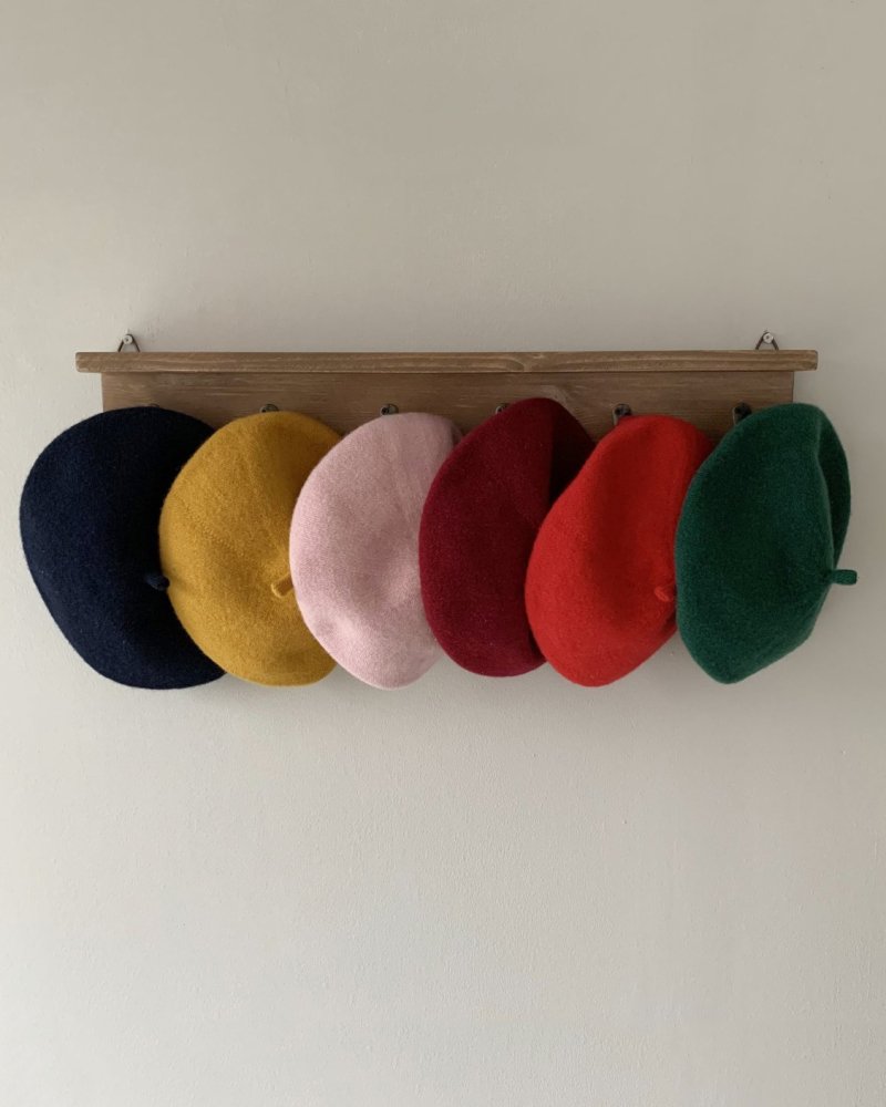 22F/W(OTB)ウールベレー帽(カラー)【お取り寄せ】