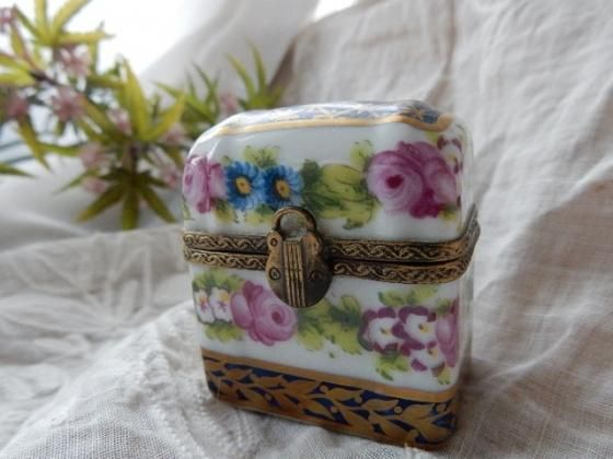 PV リモージュボックス ANTIQUEーPETITSIMONーFRANCE
