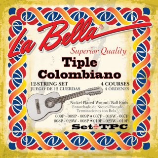 ティプレ・コロンビアーノ弦セット LA BELLA /  [米国製]