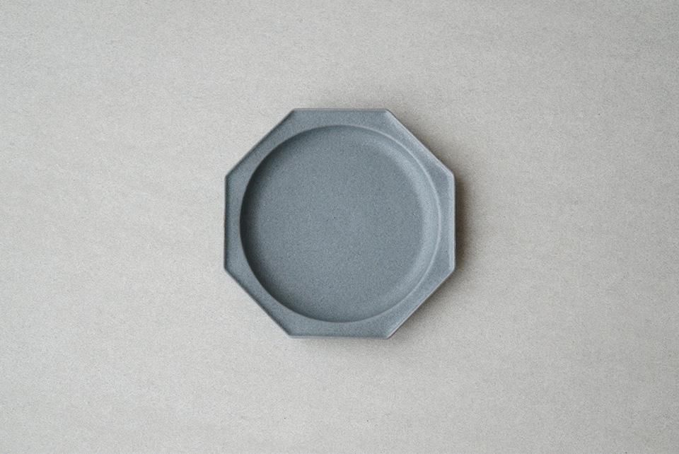 【新品】山本拓也　八角平皿 山本拓也/八角平皿/Mサイズ（白） - BOWKNOT