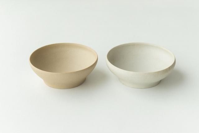 桑原典子　18センチ皿　2枚セット 桑原典子さん（笠間）の磁器 ＊ 完売につき通販ご対応終了しま