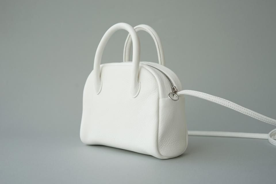 DEER BOSTON MINI + SHOULDER［WHITE］／Aeta
