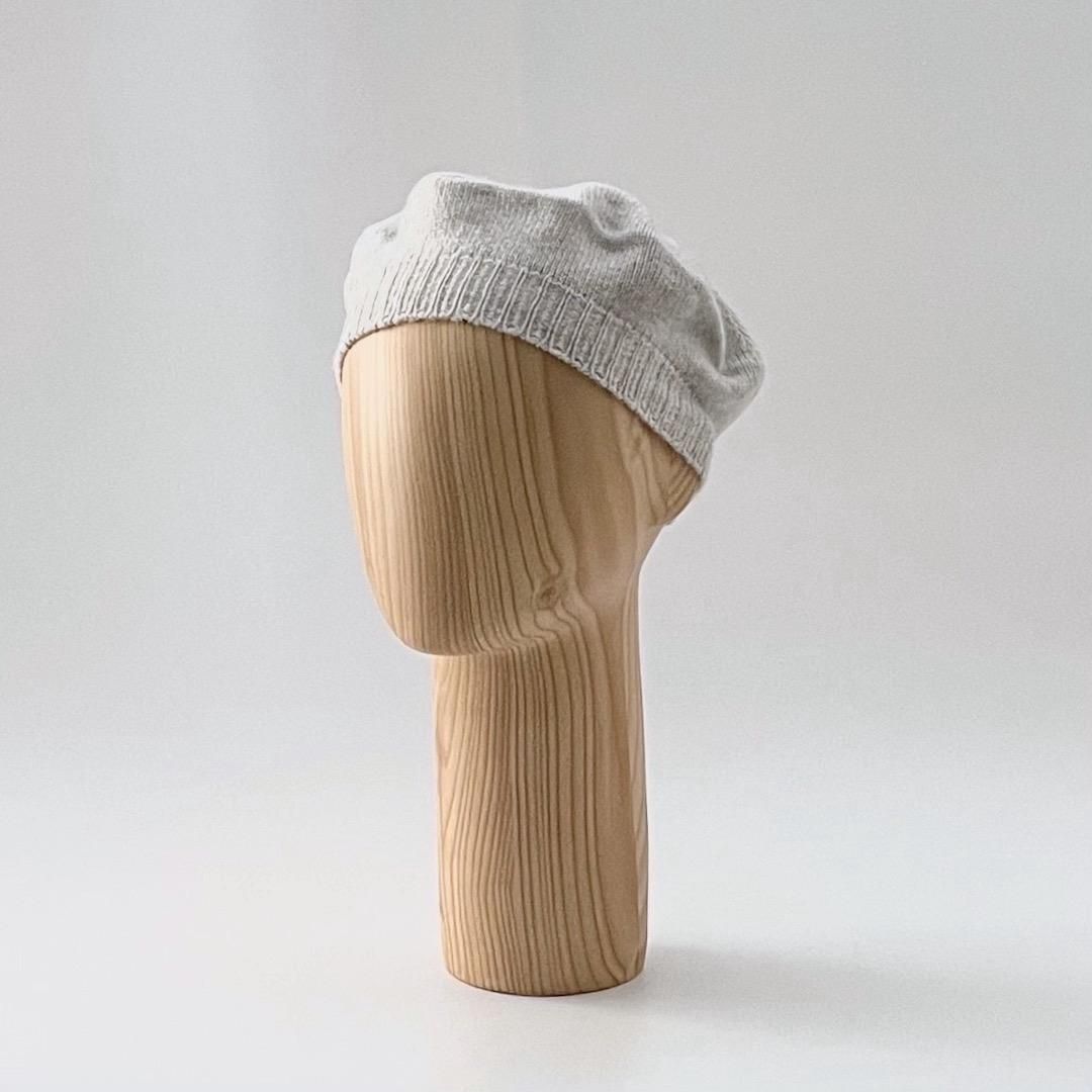 Cashmere knit beret - 帽子店 Sashiki Cashmere knit beret - 帽子店 Sashiki