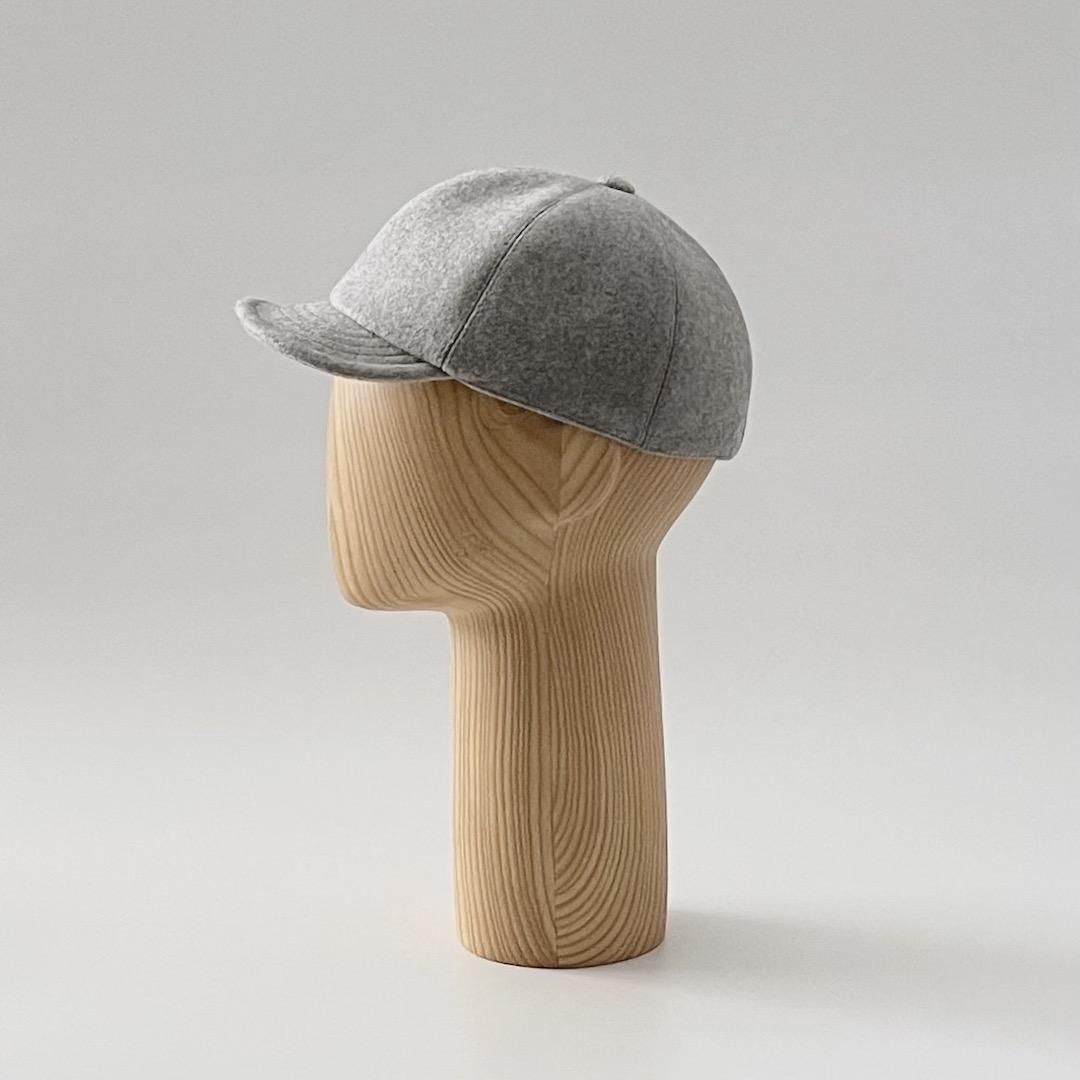 Melton 6P cap - 帽子店 Sashiki