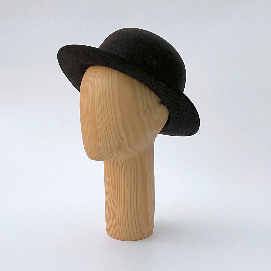 Bowler Hat with Horse Hair Band / Rabbit - 帽子店 Sashiki