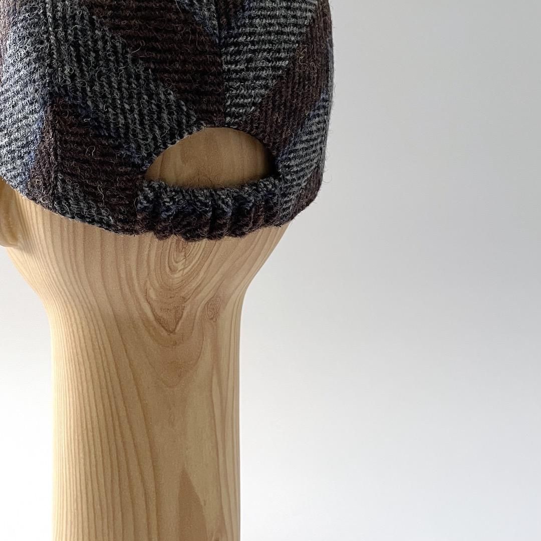 Harris Tweed 4P Cap - 帽子店 Sashiki Harris Tweed 4P Cap - 帽子店 Sashiki