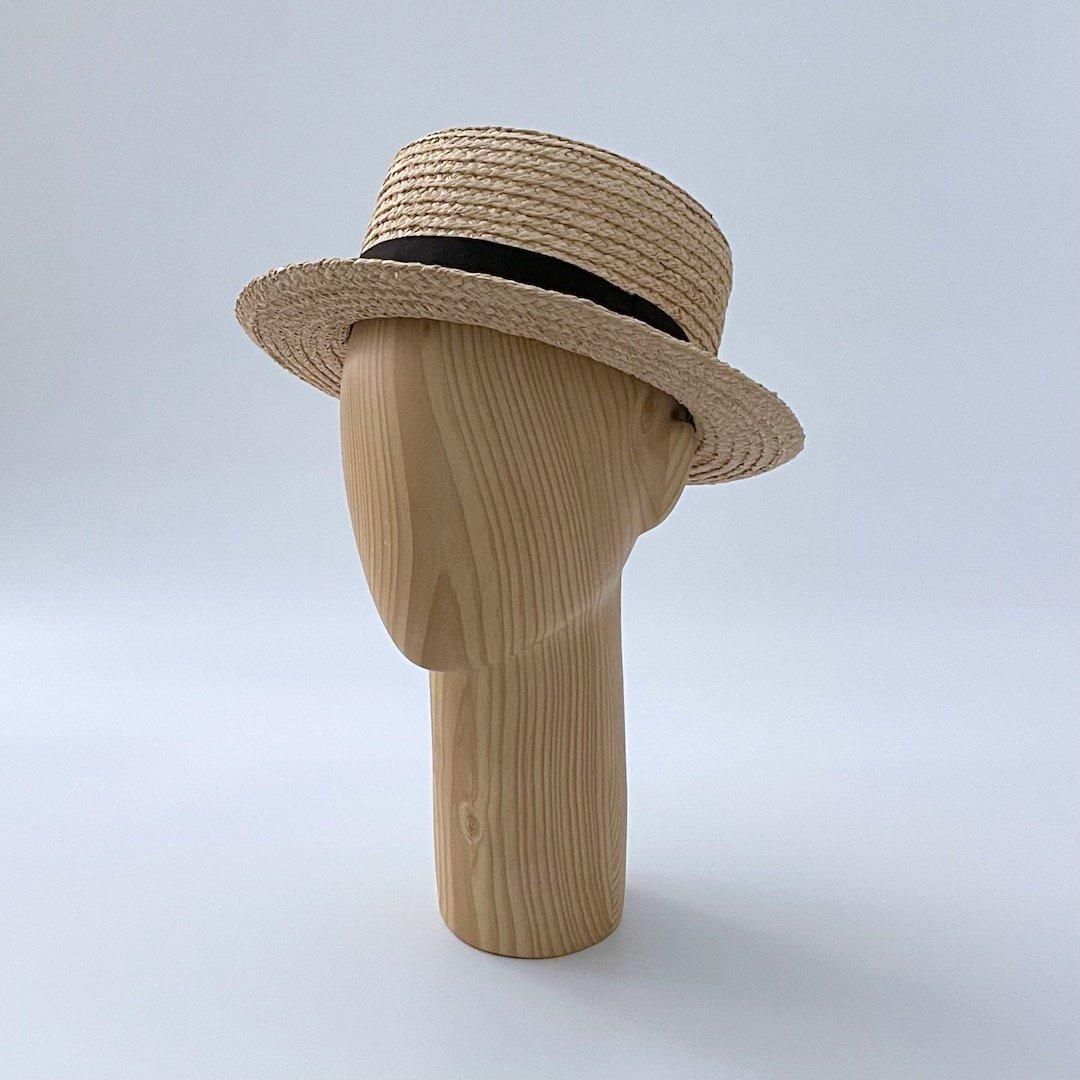 SASHIKI Raffia Canotier 麦わら帽子 sashiki / 麦わら帽子 - c a b i n e t O N L I N E S T O R E