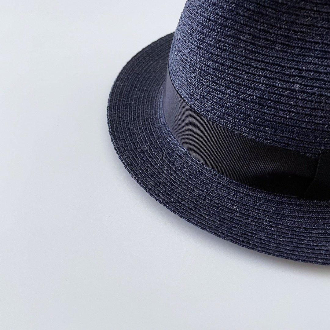 sashiki 麦わら帽子　RA255 black Sashiki(サシキ) 麦わら帽子 RA253-M ブラック - and ordinary.