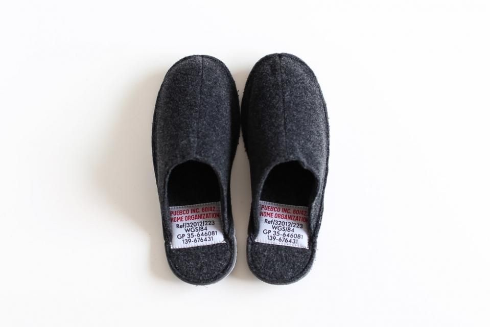 取り扱い終了 Puebco スリッパ Lサイズ Bowknot