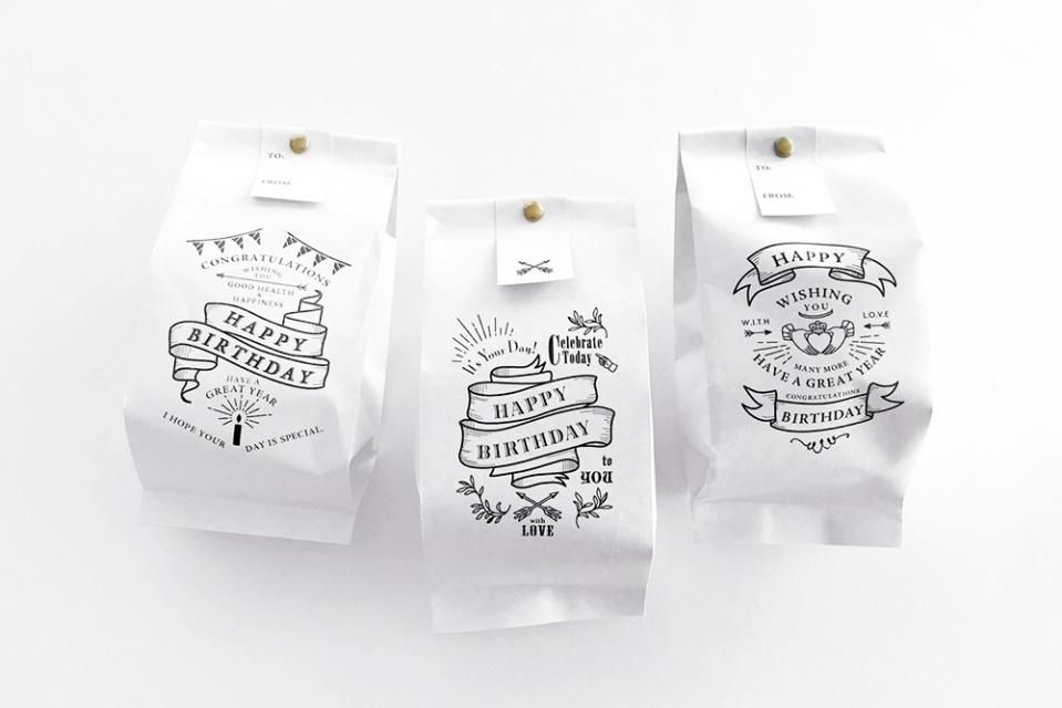 【取り扱い終了】KNOOP/BIRTHDAYバッグ(3枚入り)