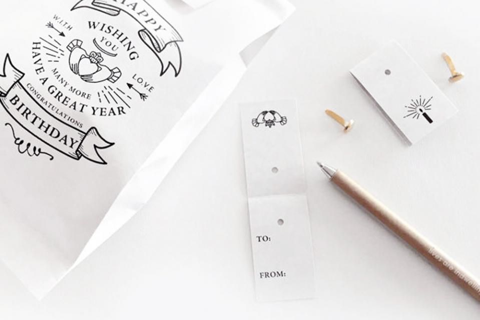 【取り扱い終了】KNOOP/BIRTHDAYバッグ(3枚入り)