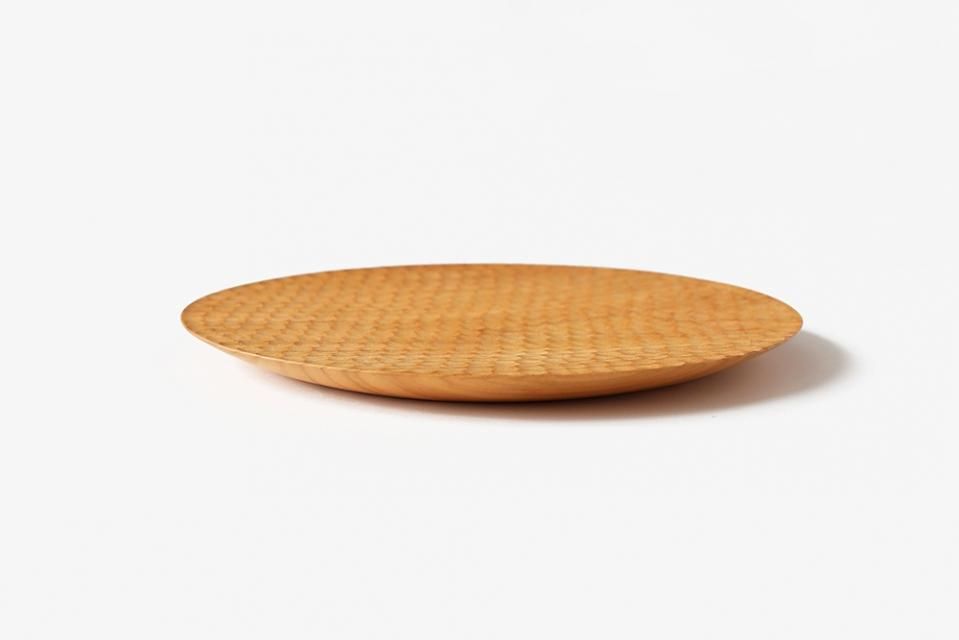 高塚和則/さくらのパン皿（直径24cm） - BOWKNOT