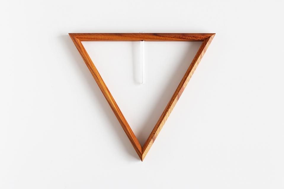 うだまさし サンカクミラーL 壁掛けサンカク